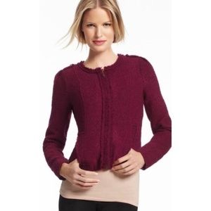 CAbi Boucle Tweed Britt Jacket Blazer